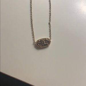 Kendra Scott rose gold necklace